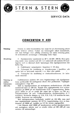 V 455; Stern & Stern (ID = 2738629) Radio