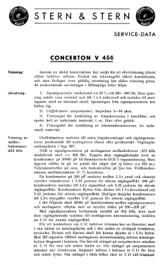 V 456; Stern & Stern (ID = 2737503) Radio