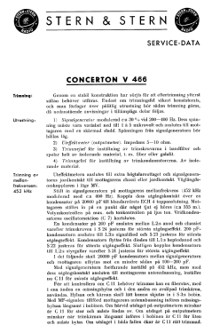 V 466; Stern & Stern (ID = 2737615) Radio