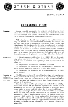 V 478; Stern & Stern (ID = 2738675) Radio