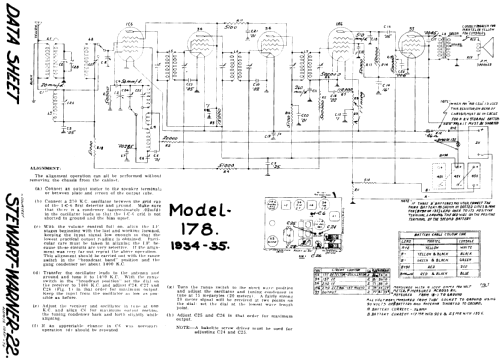 178 ; Stewart Warner; (ID = 577545) Radio