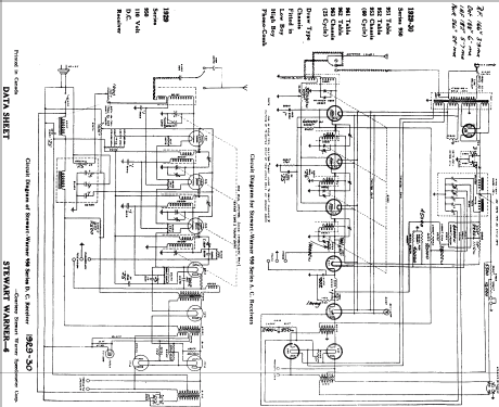 Ch= 950 DC series; Stewart Warner; (ID = 581321) Radio