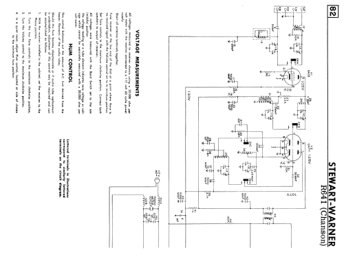 R641 Chanson ; Stewart Warner; (ID = 2270713) Radio