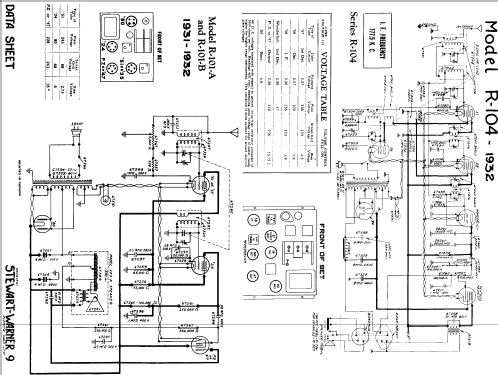 R-101A ; Stewart Warner; (ID = 580510) Radio