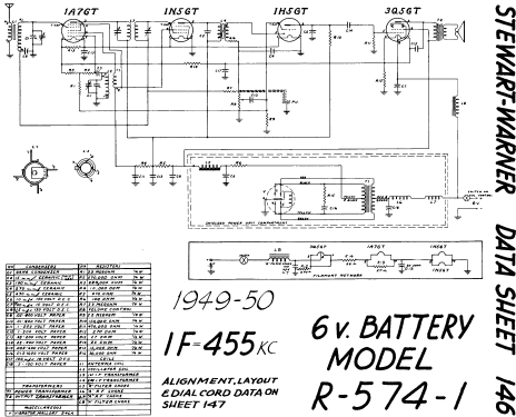 R-5741 ; Stewart Warner; (ID = 576278) Radio