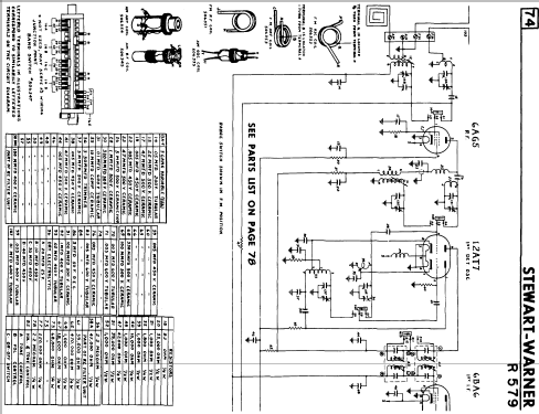 R-579 ; Stewart Warner; (ID = 577463) Radio