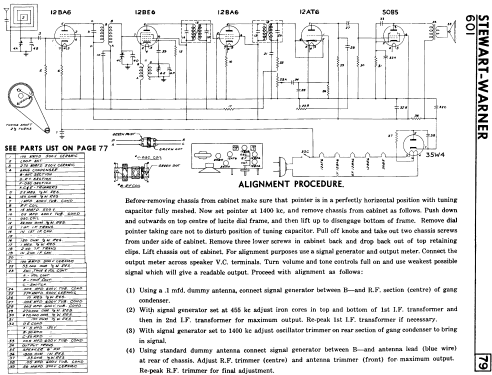 R-601 ; Stewart Warner; (ID = 577482) Radio