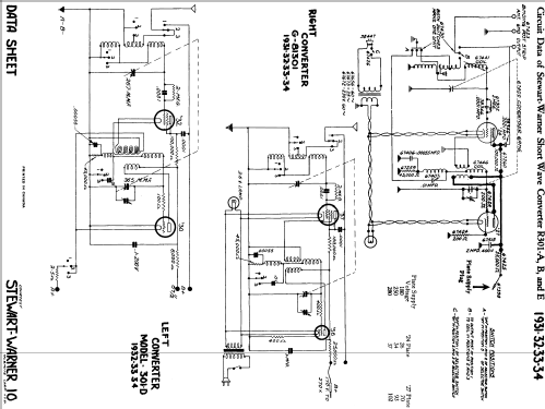 Short-Wave-Converter R301-D ; Stewart Warner; (ID = 579829) Converter