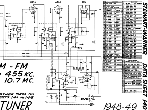 Tuner Unit M33; Stewart Warner; (ID = 576876) Radio