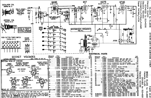 010-53 series chassis; Stewart Warner Corp. (ID = 524820) Radio