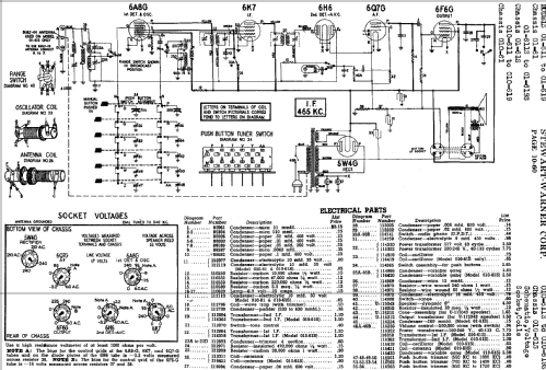 010-611 Ch= 010-61; Stewart Warner Corp. (ID = 527560) Radio