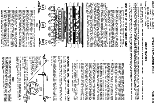 010-813 Ch= 010-81; Stewart Warner Corp. (ID = 527894) Radio