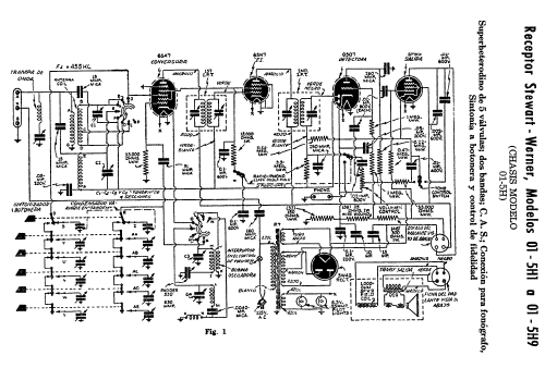 01-5H2 Ch= 01-5H; Stewart Warner Corp. (ID = 191276) Radio