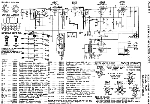 01-5H2 Ch= 01-5H; Stewart Warner Corp. (ID = 530336) Radio