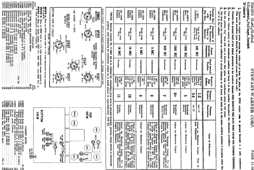 01-6G4-5 Ch= 01-6G; Stewart Warner Corp. (ID = 532117) Radio