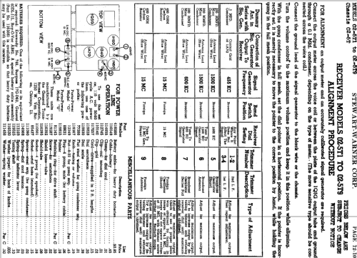 02-5T2 Ch= 02-5T; Stewart Warner Corp. (ID = 535593) Radio