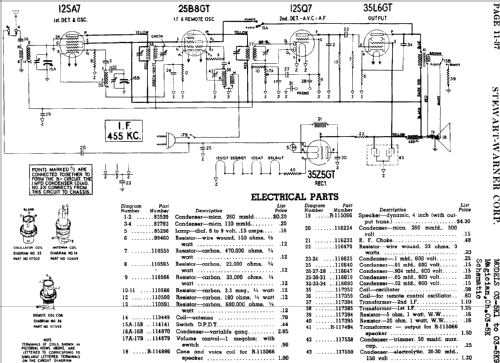 03-5K5 Ch= 03-5K; Stewart Warner Corp. (ID = 534027) Radio