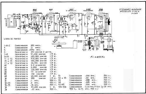 11-7A1 Ch= 11-7A; Stewart Warner Corp. (ID = 454770) Radio