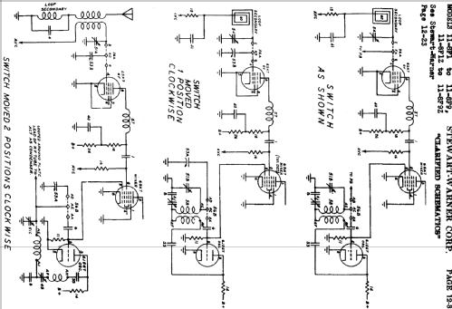 11-8F3 Ch= 11-8F; Stewart Warner Corp. (ID = 538556) Radio