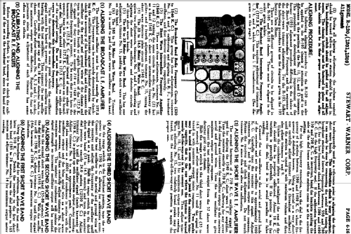 1202 Ch= R-120; Stewart Warner Corp. (ID = 499927) Radio