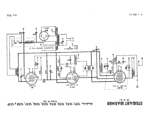 Aristocrat R1235A Ch= R-123; Stewart Warner Corp. (ID = 109355) Radio