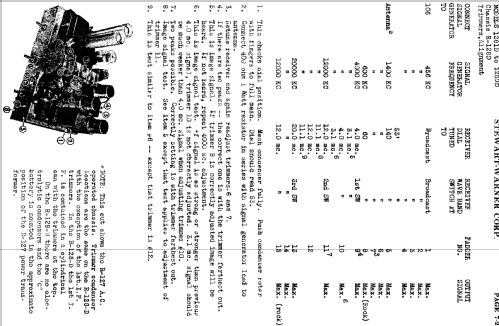 1281D Ch= R-128D; Stewart Warner Corp. (ID = 503109) Radio