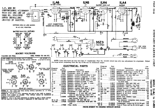 15-5X1 Ch= 15-5X; Stewart Warner Corp. (ID = 537797) Radio