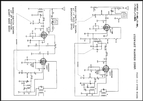 17-8E9Z ; Stewart Warner Corp. (ID = 483107) Radio