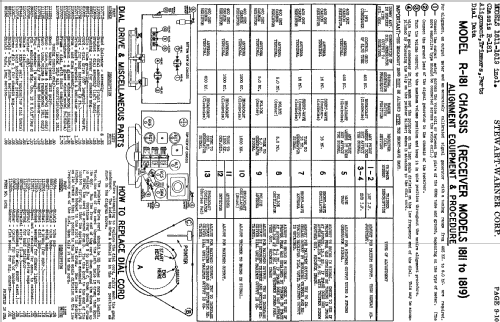 1812 Ch= R-181; Stewart Warner Corp. (ID = 511010) Radio