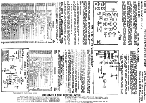 1861 Ch= R-186; Stewart Warner Corp. (ID = 512263) Radio