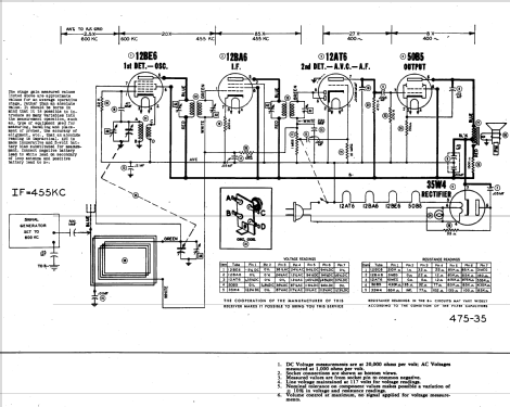 51T136 Code 9018-F; Stewart Warner Corp. (ID = 826849) Radio