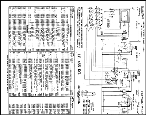 62T16 Ch= 9023C; Stewart Warner Corp. (ID = 483695) Radio