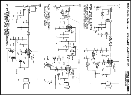 62T16 Ch= 9023C; Stewart Warner Corp. (ID = 483697) Radio