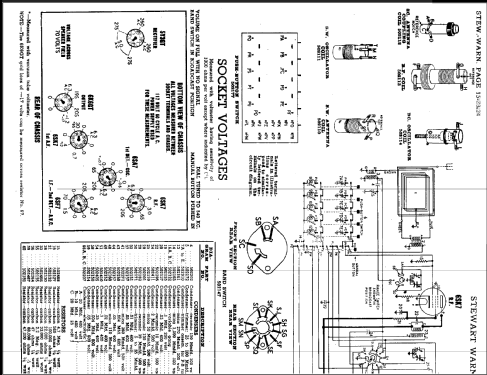 9001-E ; Stewart Warner Corp. (ID = 484571) Radio