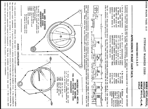 9001-E ; Stewart Warner Corp. (ID = 484574) Radio