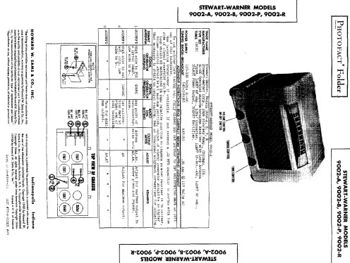 9002-B ; Stewart Warner Corp. (ID = 484932) Radio