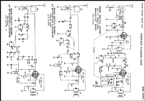 9003-B ; Stewart Warner Corp. (ID = 484953) Radio