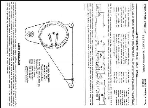 9004-B ; Stewart Warner Corp. (ID = 485028) Radio