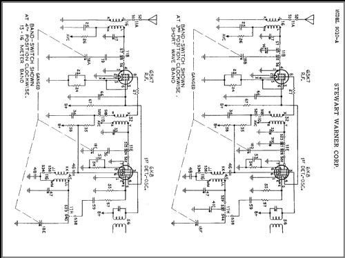 9010-A ; Stewart Warner Corp. (ID = 443494) Radio