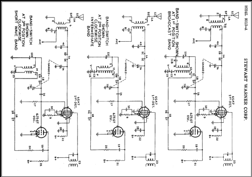 9013-A ; Stewart Warner Corp. (ID = 443524) Radio