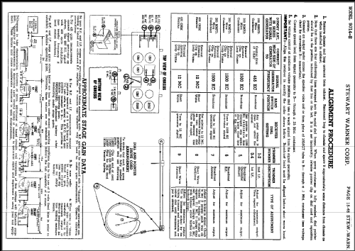 9014E ; Stewart Warner Corp. (ID = 485225) Radio