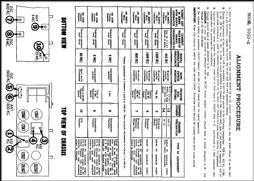 9050-A ; Stewart Warner Corp. (ID = 275353) Radio