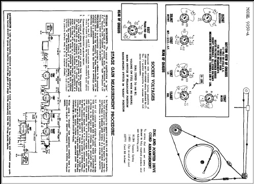 9050-A ; Stewart Warner Corp. (ID = 275354) Radio