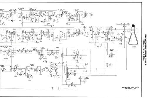 9106A; Stewart Warner Corp. (ID = 2818002) Television