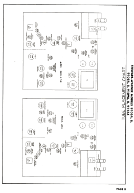 9106A; Stewart Warner Corp. (ID = 2818007) Television