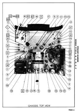 9126-B; Stewart Warner Corp. (ID = 3105469) Television