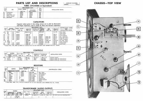 9152-A ; Stewart Warner Corp. (ID = 982742) Radio