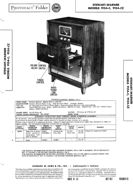 9154-C ; Stewart Warner Corp. (ID = 2950018) Radio