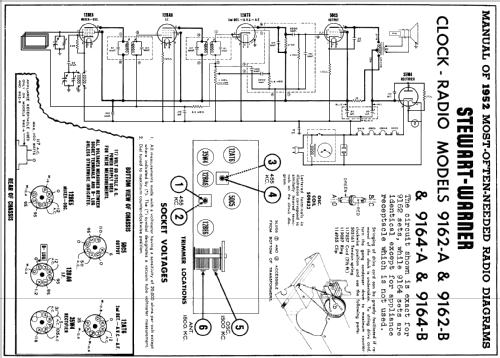 9164-A ; Stewart Warner Corp. (ID = 156159) Radio