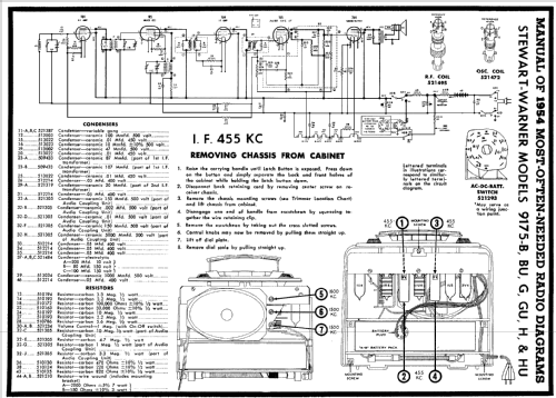 9175-B ; Stewart Warner Corp. (ID = 182799) Radio